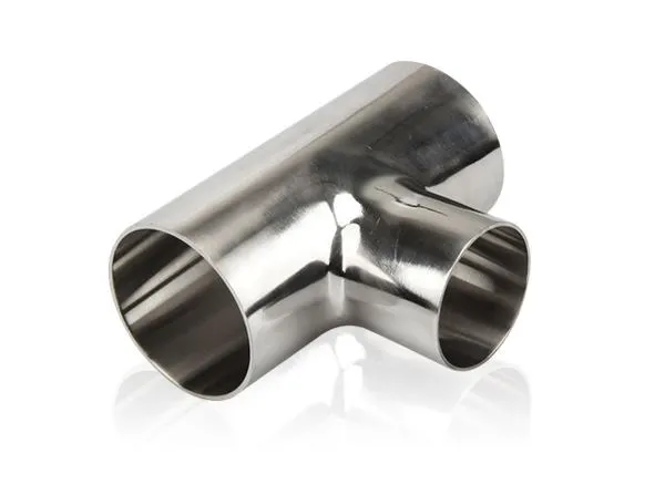 Sanitær-T-skjorter i rustfritt stål